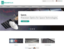 Tablet Screenshot of berlinerglas.com